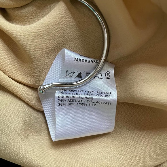 Chloe Shift Dress Three Quarter Sleeves Black Size 34 FR 2 US - Picture 10 of 10